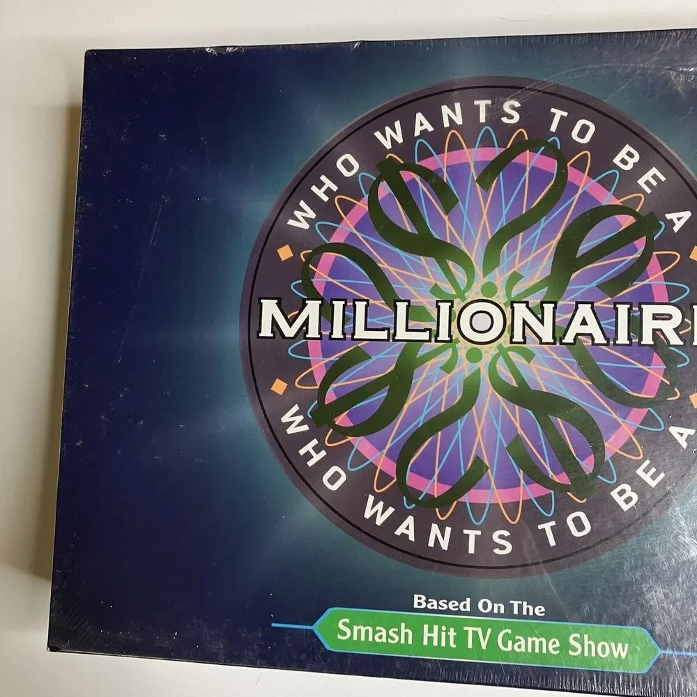 WHO WANTS TO BE A MILLIONAIRE 2000 Pressman FAMILY BOARD GAME Sealed New